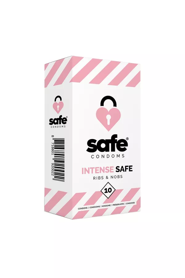 10 préservatifs Safe Intense