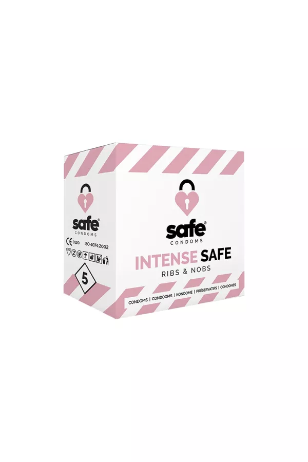 5 condoms Safe Intense