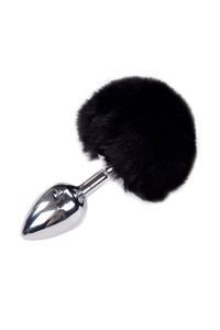 Fluffy M Metal Plug - Schwarz