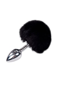 Fluffy S metal plug black