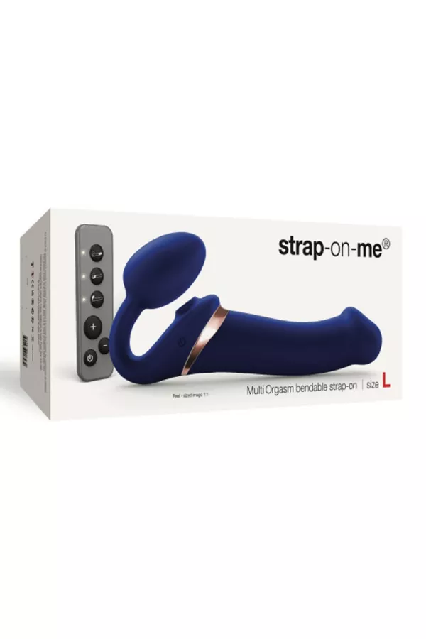 Strap-on-me Multi Orgasmo blu notte L