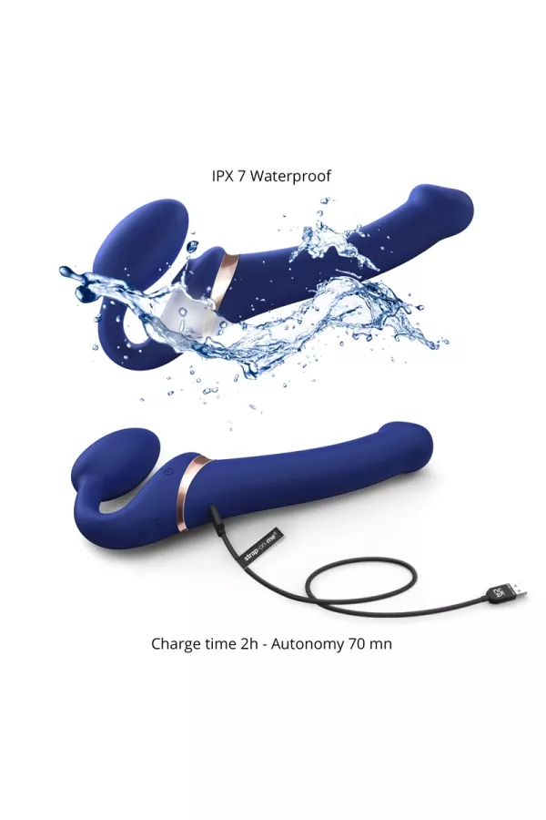 Strap-on-me Multi Orgasm bleu nuit XL