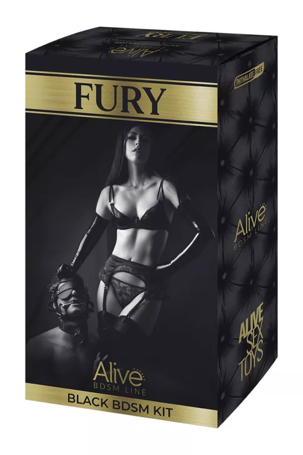 Kit BDSM Fury black