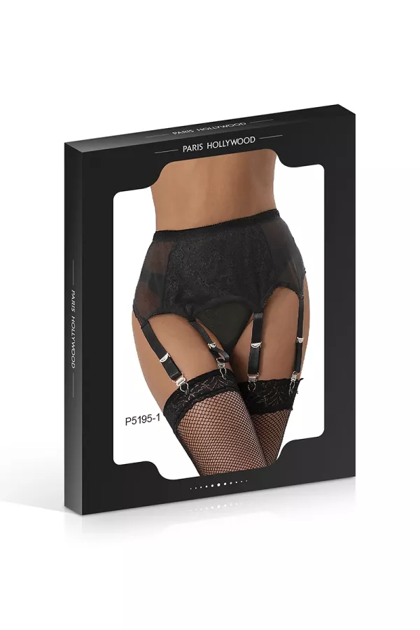 Suspender belt with 6 clips and string