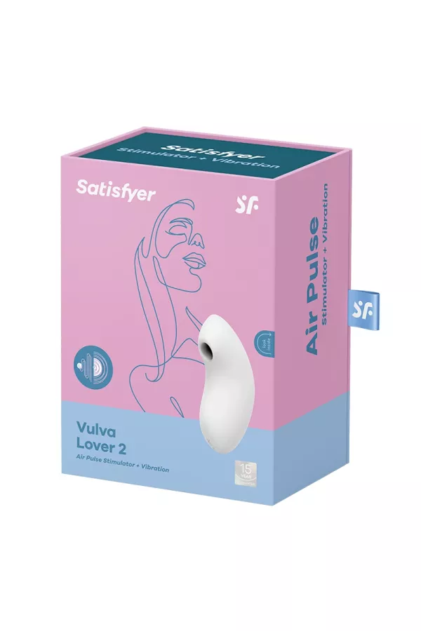 Doppia Vulva Lover 2 Stimulatore Bianco