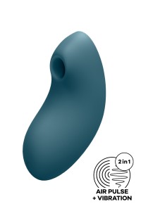 Double stimulateur Vulva Lover 2 bleu - Satisfyer