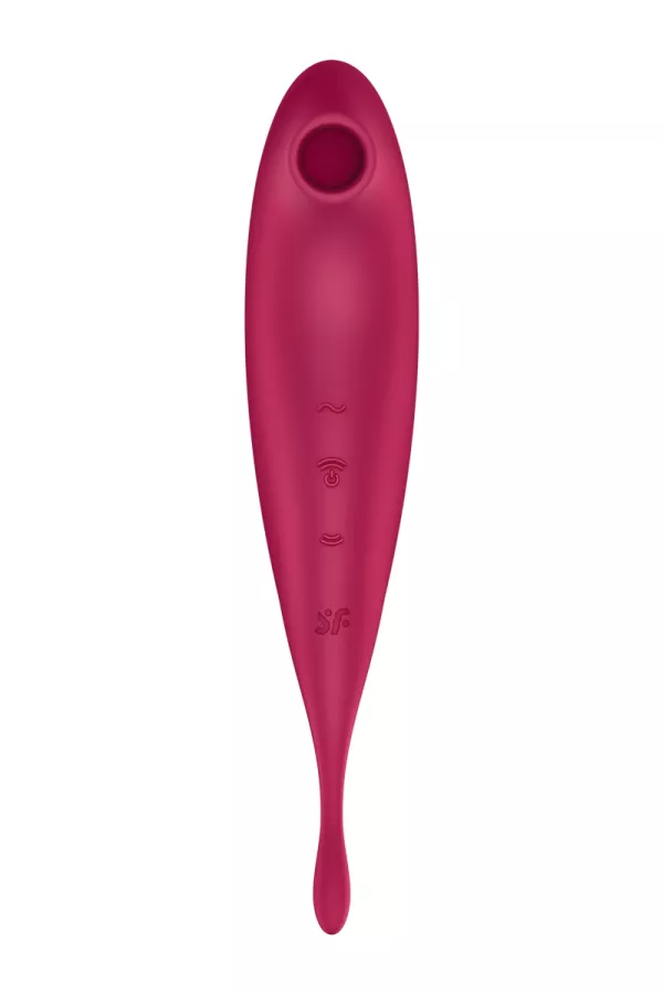 Stimulateur Satisfyer Twirling Pro+ Connecté rouge