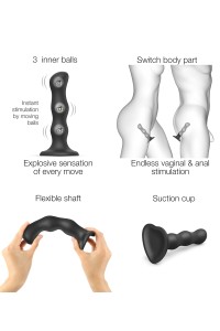 Geisha Dildo XL Black