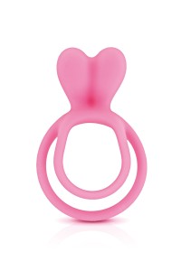 Doppel rosa Cockring