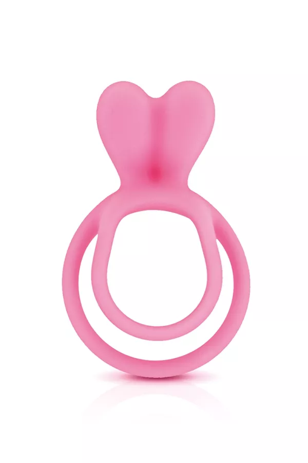 Doppel rosa Cockring