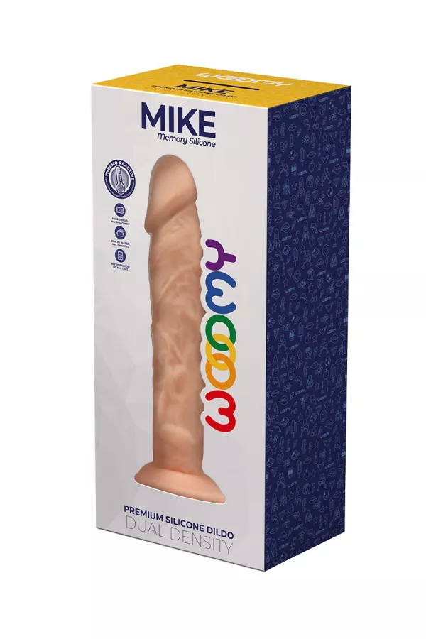 Dildo in silicone a doppia densità Mike