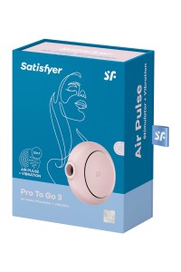 Stimulatore Satisfyer Pro To Go 3 rose