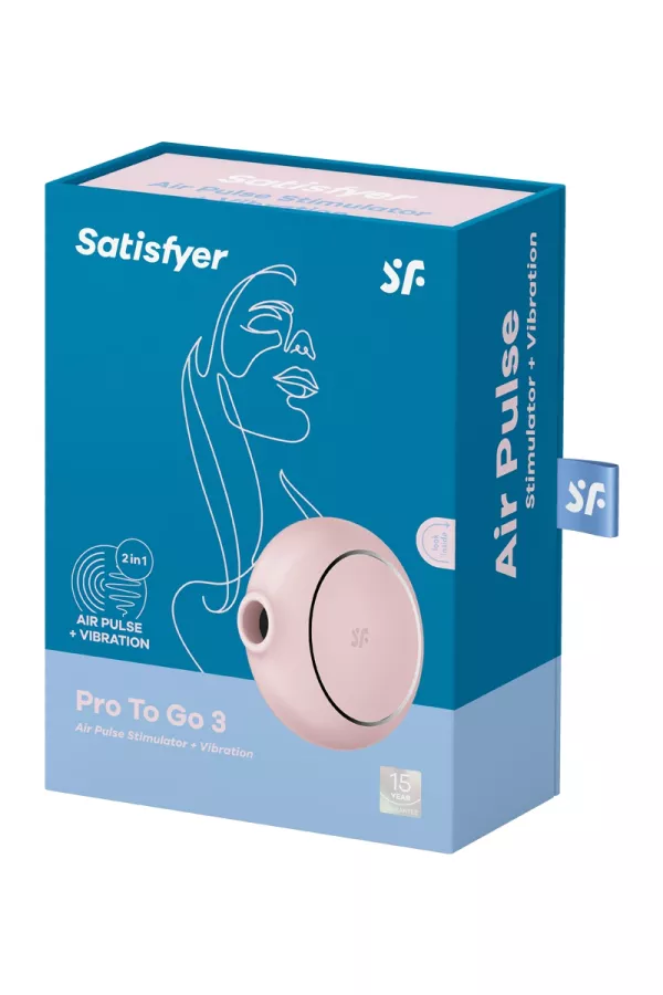 Stimulateur Satisfyer Pro To Go 3 rose