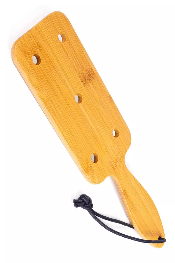 Short bamboo paddle