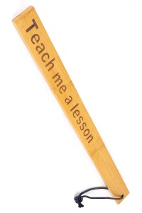 Paddle-BDSM Teach Me A Lesson