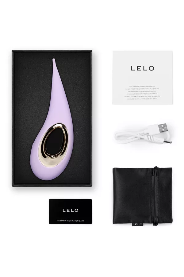 Lelo Dot purple clitoral stimulator