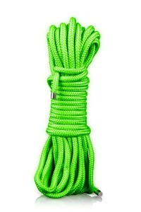 Phosphorescent bondage cord 10m