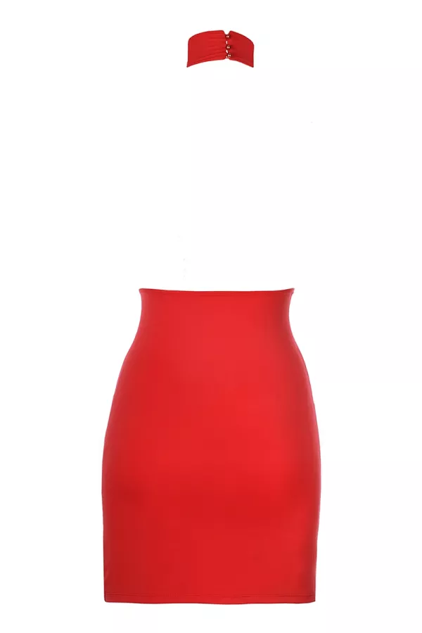 Robe rouge V-9139 - Axami