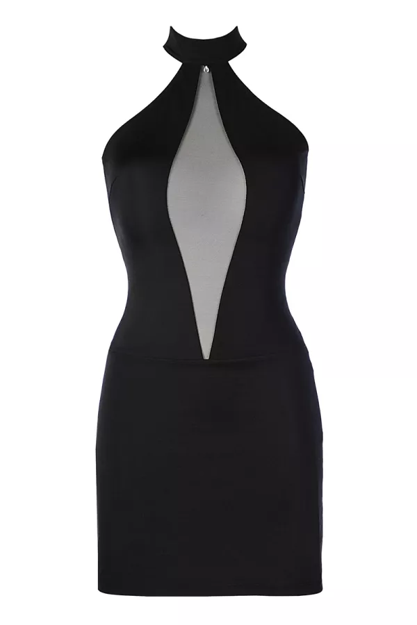 Black dress V-9269