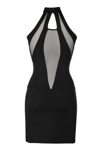 Black dress V-9269