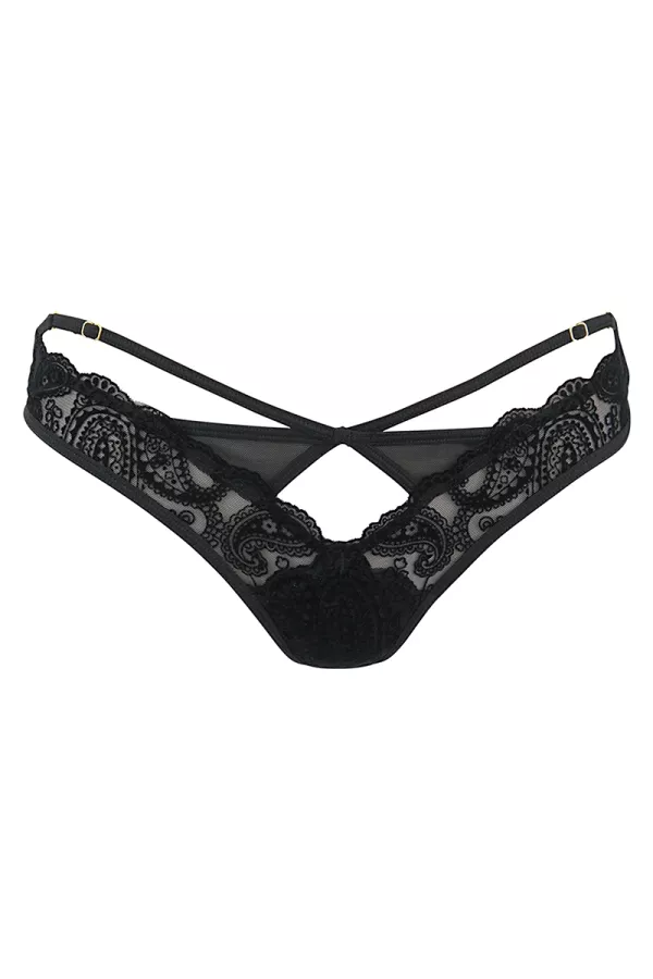 Black Thong V-10058