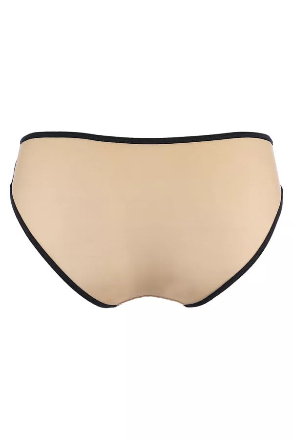 Culotte flesh and fluo V-10153