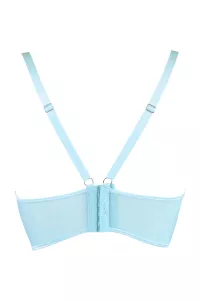 Reggiseno in pizzo blu V-10121