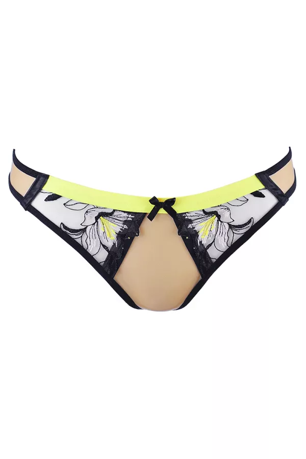 Perizoma nude e fluo V-10148