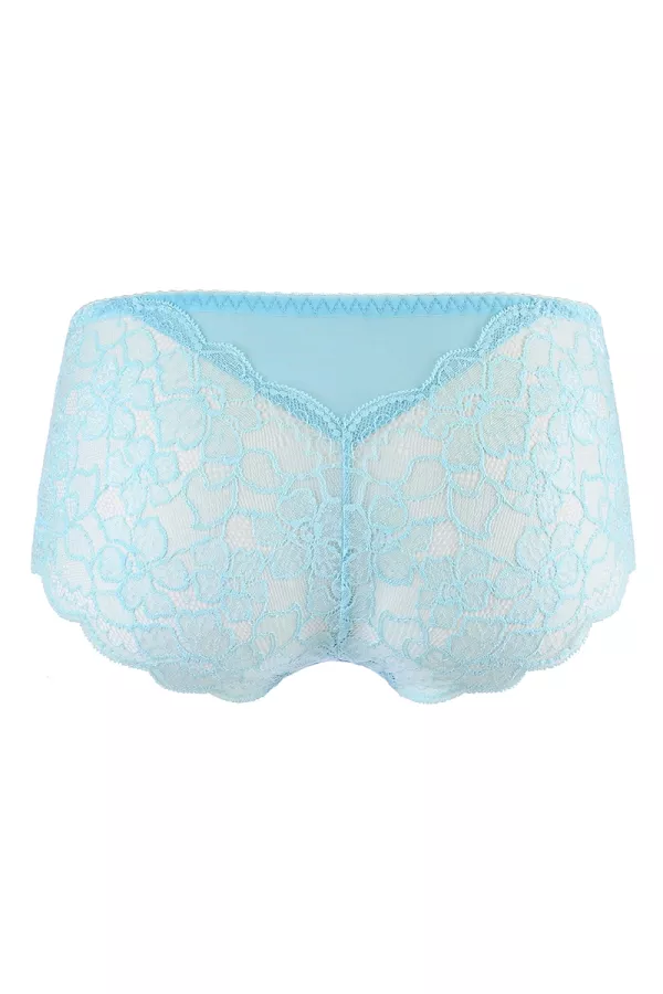 Blue lace pantiesV-10133