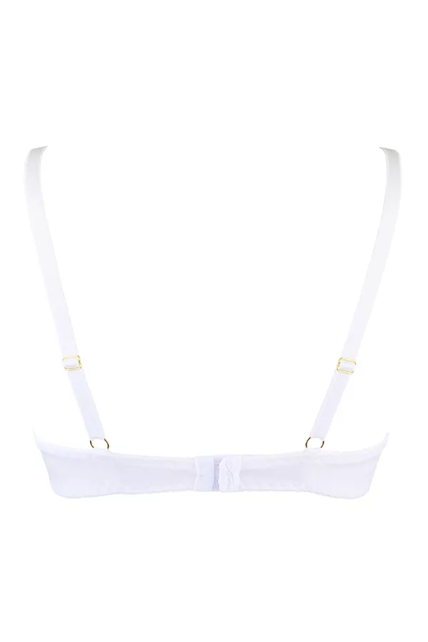 Soutien-gorge seins nus blanc V-9791 - Axami