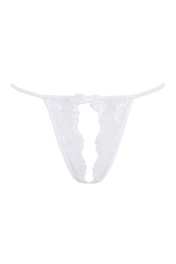 String ouvert blanc V-9828 - Axami