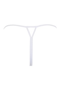 White open thong V-9828