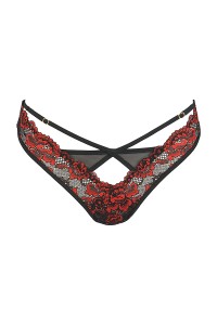 Lace thong V-10028