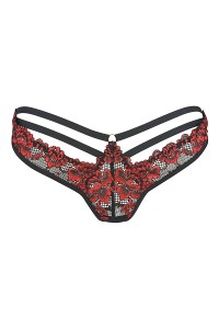 Lace thong V-10038