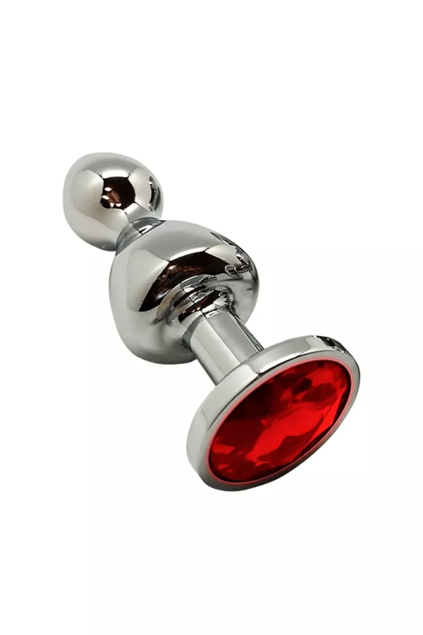 Plug gioiello rosso Lollypop S