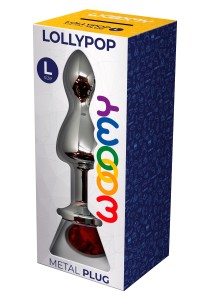 Lollypop gioielli plug rosso L