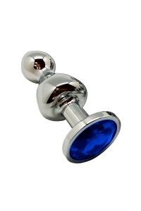 Lollypop gem plug blue S