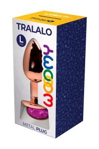 Plug gioiello Tralalo rosa L