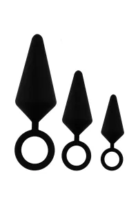 kit d'entrainement anal 3 plugs - Litolu