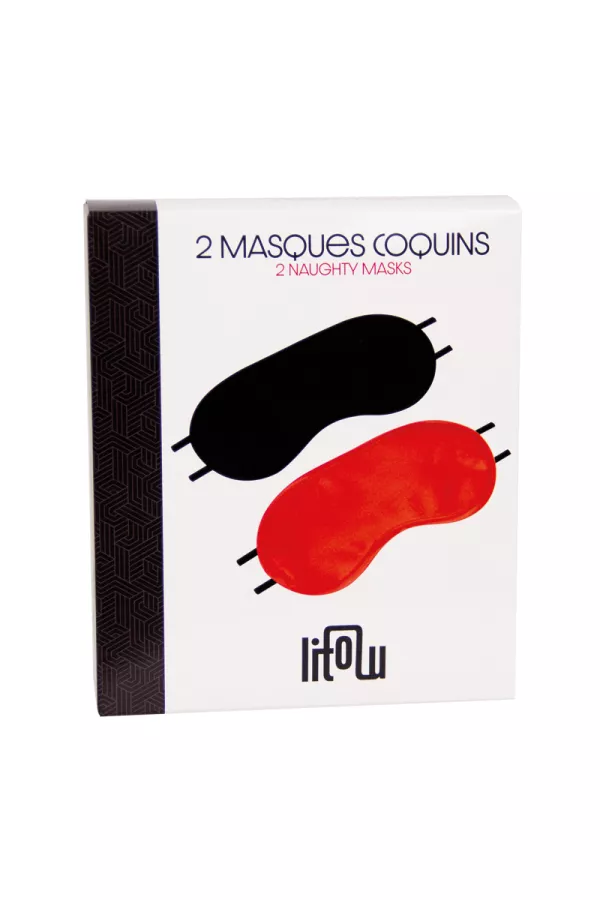 2 masques coquins - Litolu