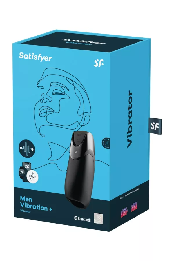 Masturbateur Men vibration+ Connecté - Satisfyer