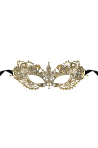 Maske - „Zenith“ goldfarben - Maskarade - Sexshop Tentations