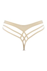 Thong beige V-10348