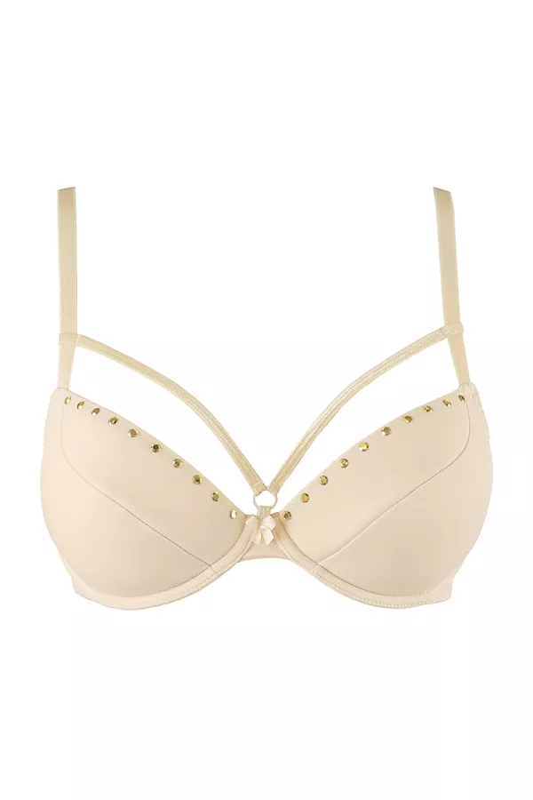 Bra push-up beige V-10341