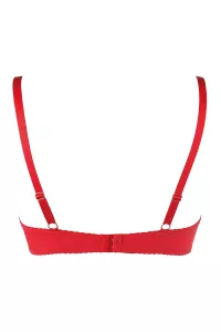 Bra push-up rosso V-10351