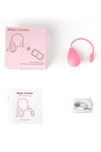 Uovo vibrante connesso Pink Magic Sundae