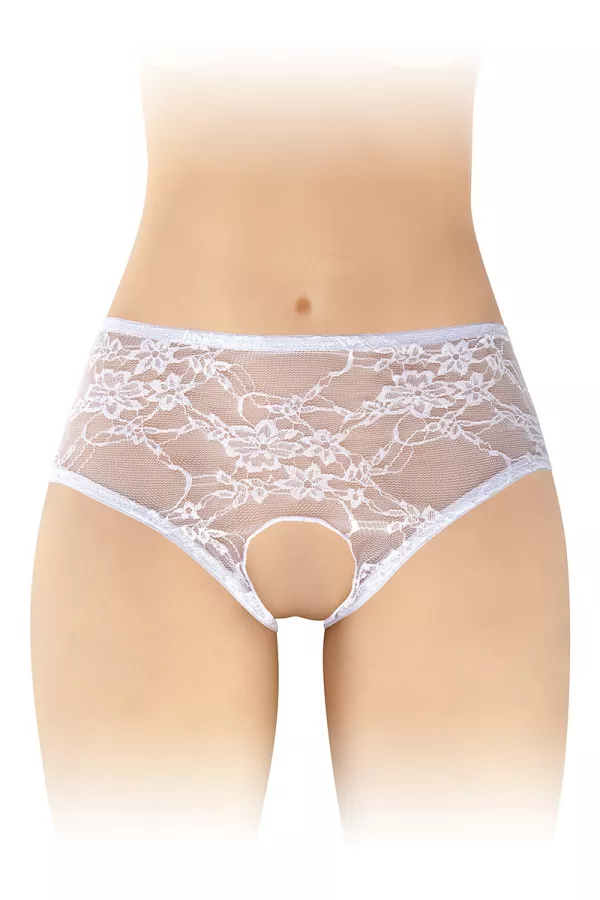 Open pantieswhite Amanda