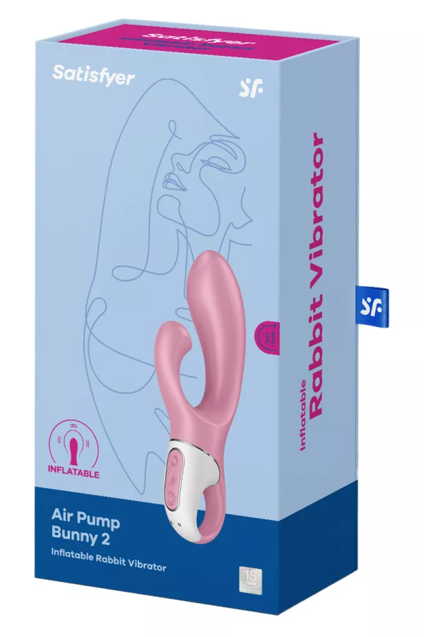 Aufblasbarer Vibra Satisfyer Air Pump Bunny 2