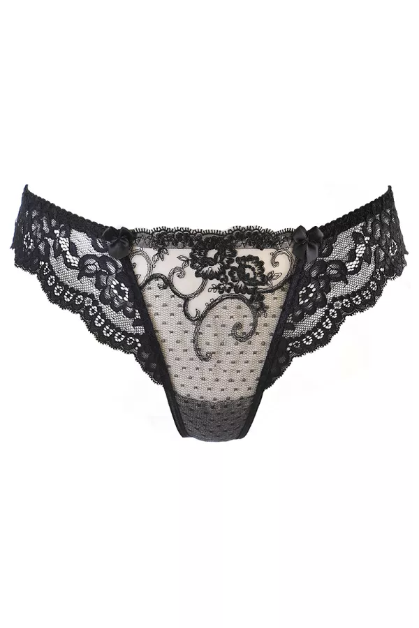 String brésilien noir V-10515 - Axami