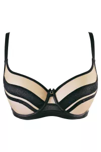 Soutien-gorge tulle noir V-10491 - Axami